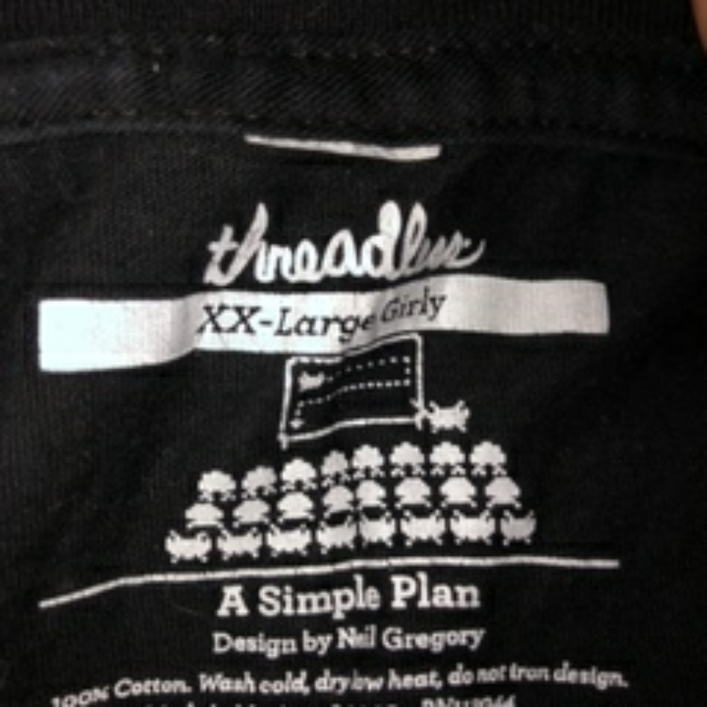 Threadless A Simple Plan tee - Picture 3 of 3